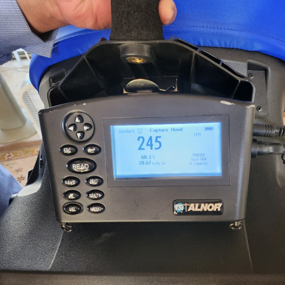 HVAC balancing equipment and testing instruments