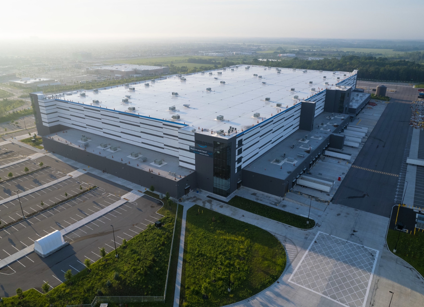Amazon Distribution Centre - Industrial logistics facility air and water balancing project